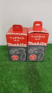 【未使用品】makita ヘッドライド ML121 2個セット 電動工具/ITDM4DZOARZG