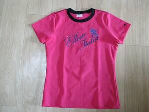 エレッセ・ドライ半袖Tシャツ・ピンク色・サイズM