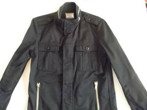 Rags McGREGOR M65 JACKET ラグスマックレガー Mサイズ BLACK ミリタリージャケット 黒