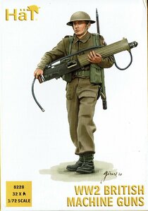 WW2 イギリス マシンガン 1/72 ハット