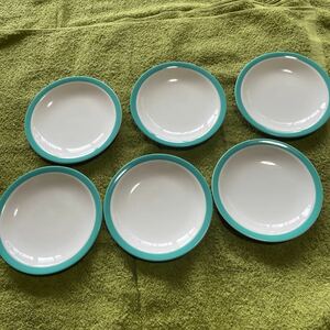 シンプルなプレート6枚組　平皿 小皿 ケーキ皿　めいめい皿　取り皿　パンプレート