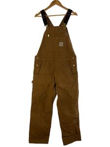 Carhartt◆DUCK BIB OVERALLS/オーバーオール/34/コットン/CML/102776-211