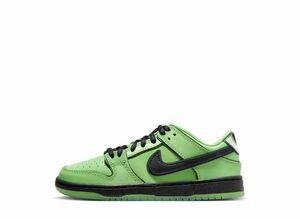 The Powerpuff Girls Nike SB PS Dunk Low Pro QS "Buttercup" 18cm FZ8832-300