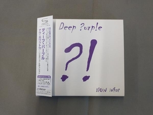 ディープ・パープル CD ナウ・ホワット?!(初回限定盤)(DVD付) (SHM-CD+DVD)