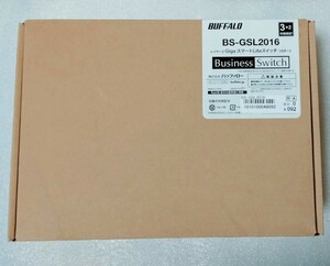 ★美品★BUFFALO BS-GSL2016 レイヤー2 Giga スマートLiteスイッチ 16ポート