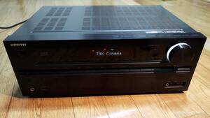 ONKYO 7.1ch対応 AVアンプRECEIVER TX-NR616 (B) 箱・カタログ付