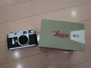 【美品】ライカ Leica M3（２回巻き上げ）Body　70万番台★箱あり★動作確認済み