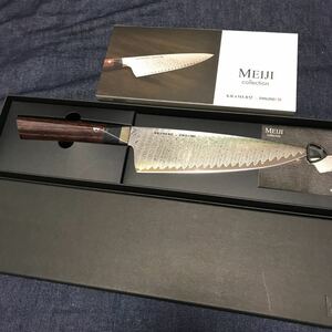 Zwilling ツヴィリング 「 ボブ・クレーマー メイジ シェフナイフ 8 日本製 」 ダマスカス 多層鋼 Bob Kramer Meiji Chef Knife 刃渡21cm