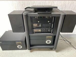 Clarion カラオケ　クラリオン パワーアンプ MA-6500A MC-1500A コインカウンターボックス　CAT-007 スピーカー　MS-2300a DA-1500A 通電ok