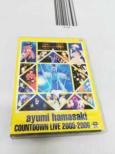  ayumi hamasaki COUNTDOWN LIVE 2005-2006　DVD 中古扱い クリック