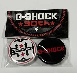 【新品未開封・非売品】 G-SHOCK 30th 缶バッチ