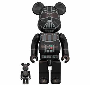 BE@RBRICK DARTH VADER(Rogue One Ver.) Chrome Ver.100％ & 400％ ベアブリック ダースベイダー ローグワン 25th ANNIVERSARY