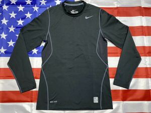 中古美品　NIKE PRO COMBAT DRYFIT ロングスリーブTシャツ　Sサイズ