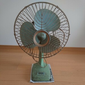 [1円スタート][ジャンク品]　昭和レトロ　NATIONAL　ナショナル　ELECTRIC FAN　扇風機　TYPE 30DB　9-1622 KDK　アンティーク インテリア