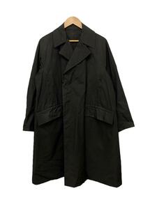 TEATORA◆DEVICE COAT DUAL POINT/汚れ擦れ有/コート/-/ポリエステル/BLK/無地/t