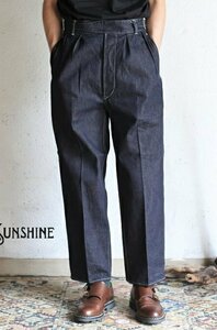 ◆ KAPTAIN SUNSHINE キャプテンサンシャイン GURKHA TROUSERS -INDIGO グルカ　デニム　パンツ KS21FPT10 サイズ34　INDIGO