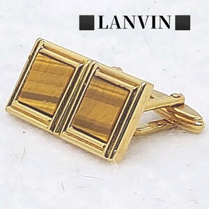 【409309 L6】ランバン　LANVIN　カフス　ゴールドカラー