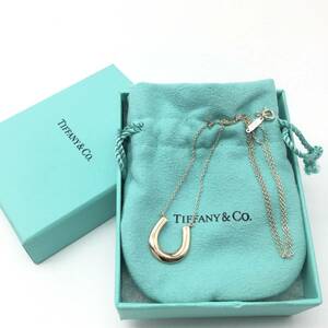 【2841】ティファニー TIFFANY＆Co. SV925 蹄鉄 ホースシュー ネックレス レディース アクセサリー 