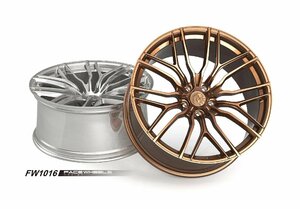 【鍛造】FACE WHEELS　FW1016　FORGED 1PCホイール21インチ8.5/9.0/9.5J