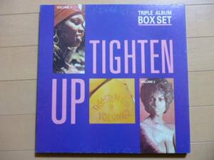 中古 レコード TIGHTEN UP 3枚組み レゲエオムニバス BOX セット TRIPLE ALBUM BOX SET. 3 x LP reggae roots trojan records TALL 300