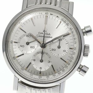 【OMEGA】オメガ ヴィンテージ シーマスター クロノグラフ cal.321 ライスブレス ref105.005-65 手巻き メンズ_713543