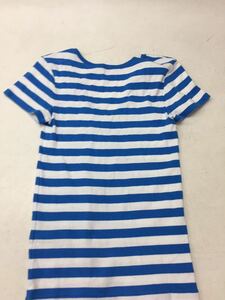 送料無料☆半袖Tシャツ☆RALPH LAUREN ラルフローレン☆ボーダー☆ホワイト ブルー☆Mサイズ☆♯30426mtj132