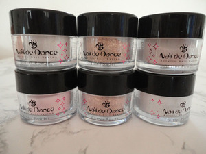 ☆★未使用品★☆Nail de Dance ネイルデダンス グリッターパウダー６個セット