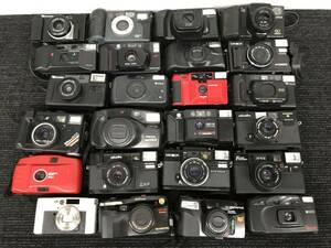 71☆(K) フィルムカメラ　まとめ24台　Canon/Nikon/FUJICA/PENTAX/OLYMPUS/FUJI　キャノン　ニコン　ジャンク　写真追加有り