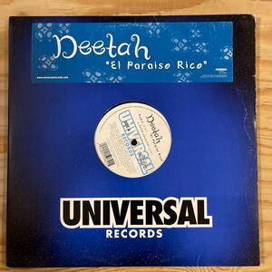 DEETAH / EL Paraiso Rico /レコード/中古/DJ/CLUB/Ｒ＆Ｂ