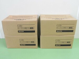 ★新品 SATO FLEQV ラベル P85×W60 10巻入×4ケース 計40巻★D