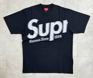 【新品】Supreme シュプリーム【Intarsia Spellout S/S Top】21SS インターシャ スペルアウト Tシャツサイズ：Mブラック ホワイト