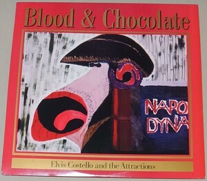  【LP】Elvis Costello & The Attractions / Blood & Chocolate■US盤/FC 40518■ブラッド・アンド・チョコレート