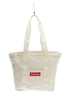 Supreme◆トートバッグ/キャンバス/WHT