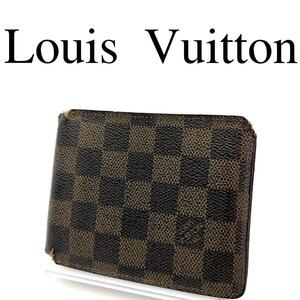 Louis Vuitton ルイヴィトン 折り財布 ダミエ 総柄 M60011