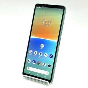 Xperia 10 Ⅳ A202SO ミント ソフトバンク SIMロック解除済み 白ロム 128GB スマホ本体 送料無料 グリーン 画面割れ Y11MR