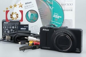 【中古】Nikon ニコン COOLPIX S9300 ノーブルブラック コンパクトデジタルカメラ