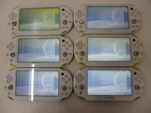 6■/Zク4096 SONY VITA 本体のみ PCH-2000 6台セット 起動〇/液晶〇/動作未確認 ジャンク