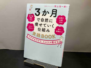 3か月で自然に痩せていく仕組み 実践BOOK 野上浩一郎