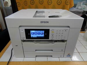 お引取りOK！　EPSON エプソン　A3カラーインクジェット複合機（プリント/スキャン/ファックス）PX-M6011F　2020年製　中古　　