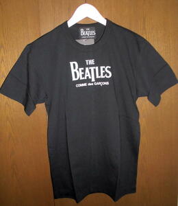 COMME des GARCONS BEATLES （コムデギャルソン ビートルズ） Tシャツ 黒 L 未使用新品 元払