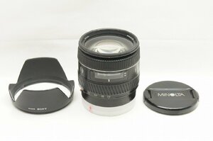 【アルプスカメラ】訳あり品 MINOLTA ミノルタ AF ZOOM 24-105mm F3.5-4.5 D SONY ソニー αマウント ズームレンズ フ―ド付 221110i