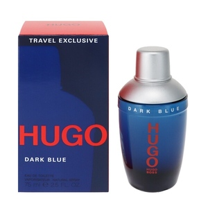 ヒューゴボス ダークブルー (トラベル) EDT・SP 75ml 香水 フレグランス DARK BLUE TRAVEL EXCLUSIVE HUGO BOSS 新品 未使用