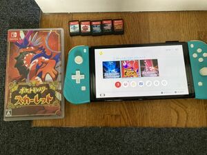 NintendoSwitch 有機ELモデル スイッチ ポケットモンスタ ソードシールド スカーレット キズ少 ダイパ v1.1.1 メニューバグ 希少商品