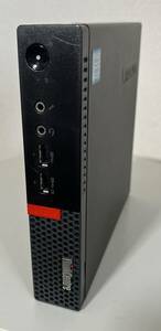 2312-47【送料無料】Lenovo ThinkCentre M710q 第7世代CPU i5-7400T SSD128GB搭載 メモリ8GB搭載 OS導入済 中古品 動作確認済 A467