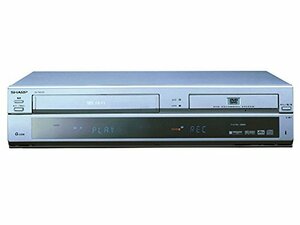 VHSビデオ一体型DVDレコーダー DV-RW100 シャープ(中古品)