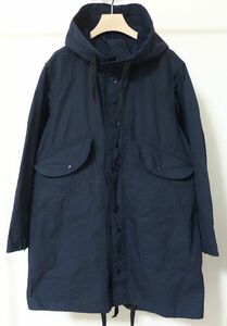 Engineered Garments エンジニアードガーメンツ Highland Parka Nyco Ripstop ハイランド パーカー S 紺 モッズコート