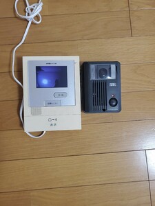 ☆アイホン製　テレビドアホン　防犯　非常ボタン付き　JE−1MK JE-DAK 動作確認済み☆１円スタート