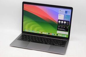 中古良品 2K対応 13.3型 Apple MacBoko Air A2179 (2020年)グレー macOS 14 sonoma 10世代 i5-1030NG7 8GB NVMe 512GB-SSD 管:0955h