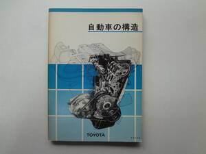 ろ1-f01【匿名配送・送料込】　自動車の構造　トヨタ　TOYOTA　1987-1
