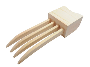 木製　木の爪　四本爪